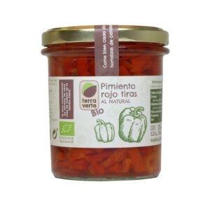 PIMIENTO ROJO TIRAS AL NATURAL ECO 325 GR -TERRA VERTE