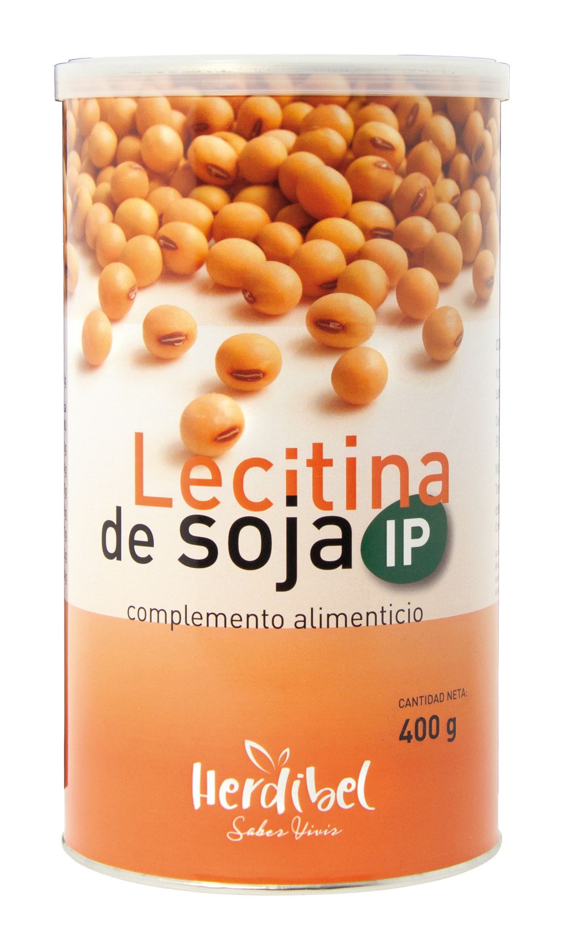 LECITINA DE SOJA IP (NO GMO) BOTE 400 gr-HERDIBEL