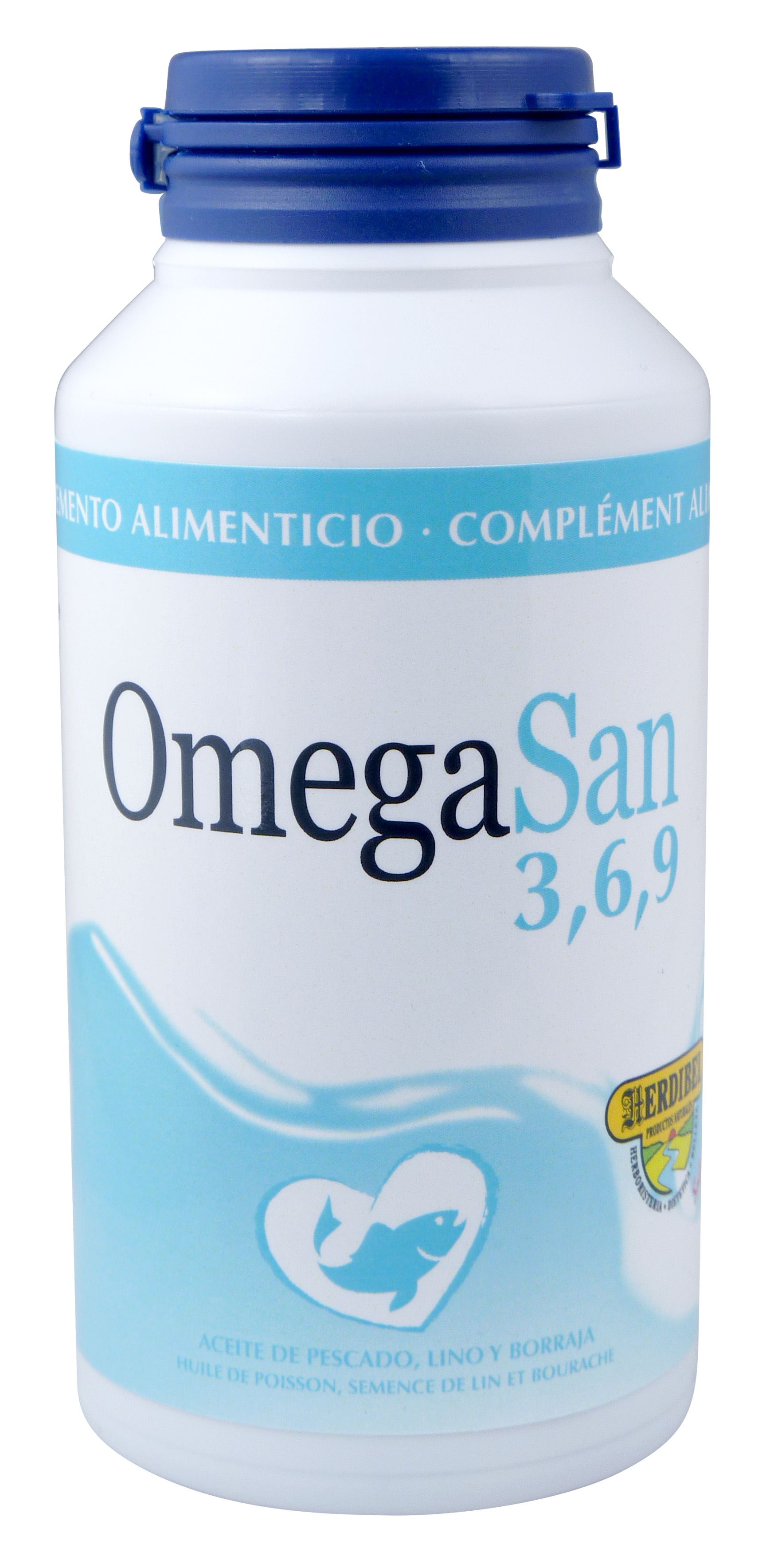 OMEGASAN 3,6,9 1000 mg.100 perlas-HERDIBEL