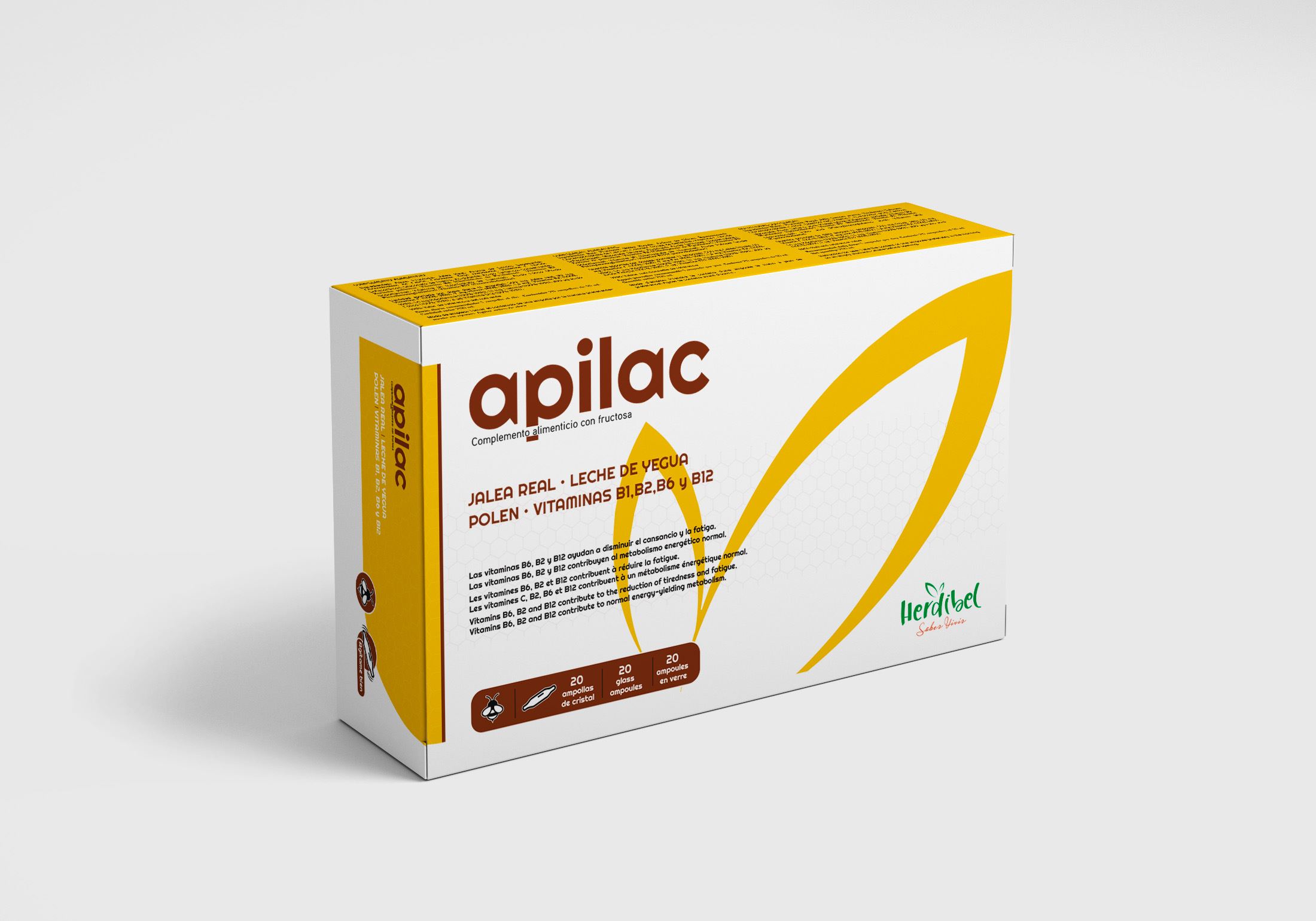 APILAC 16 Ampollas 10ml-HERBIDEL