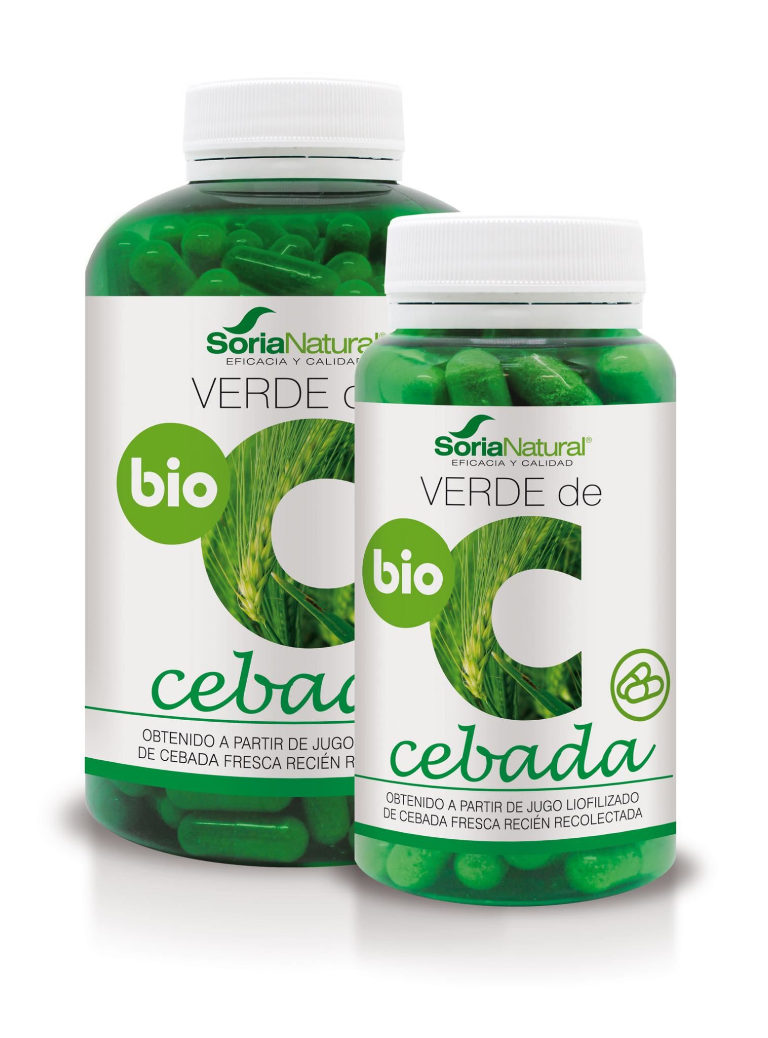 VERDE CEBADA BIO 80caps--SORIA NATURAL