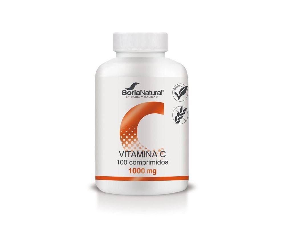 VITAMINA C 1000mg.100comp. liberación sostenida-SORIA NATURAL