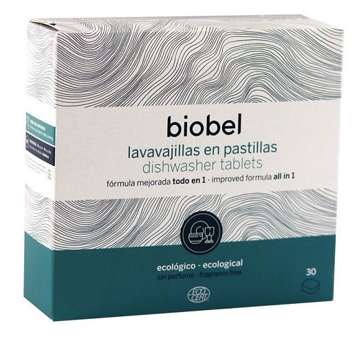 PASTILLAS LAVAVAJILLAS AUTOMÁTICA 30 und-BIOBEL