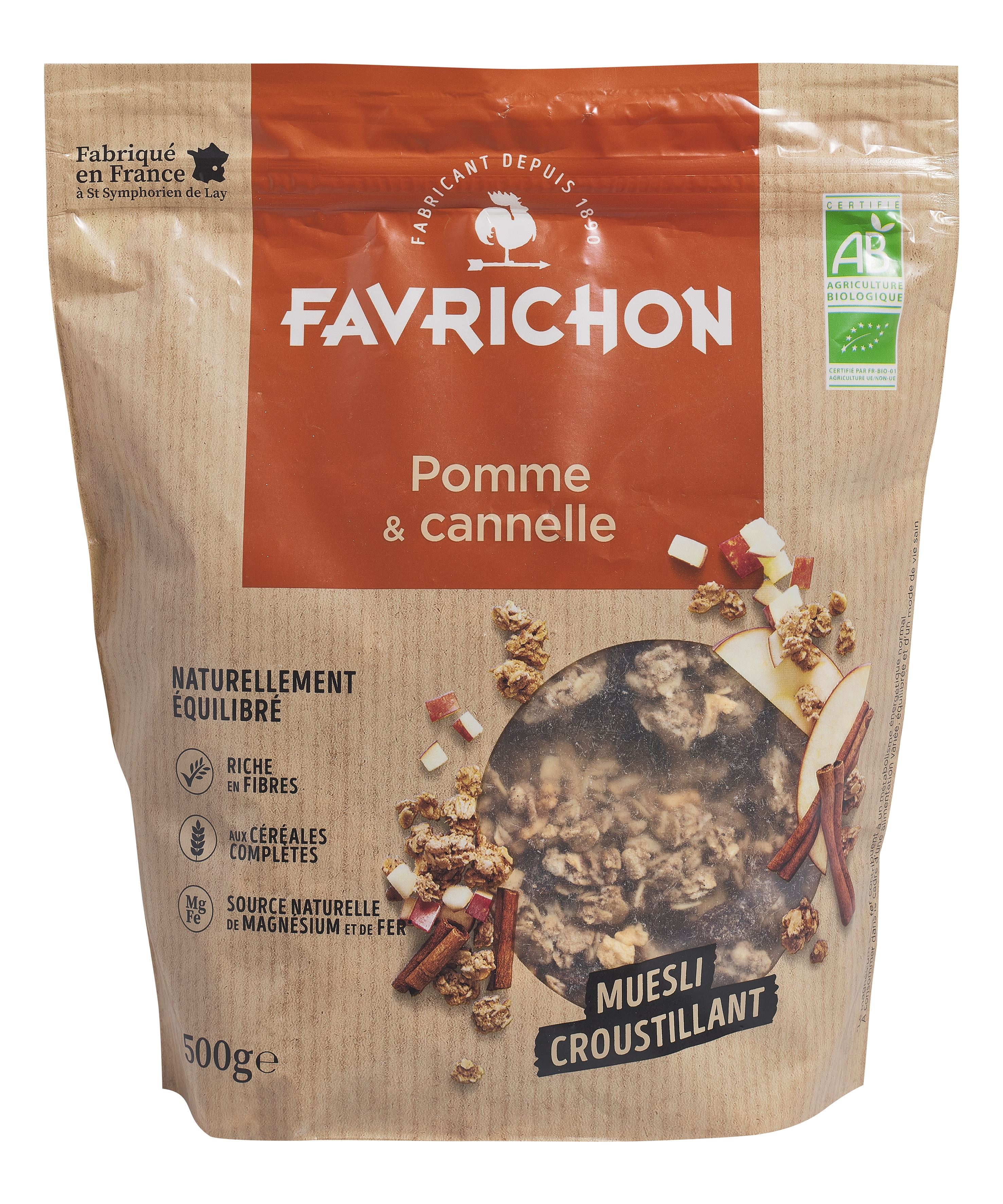 MUESLI CRUNCHY MANZANA CANELA 500 gr