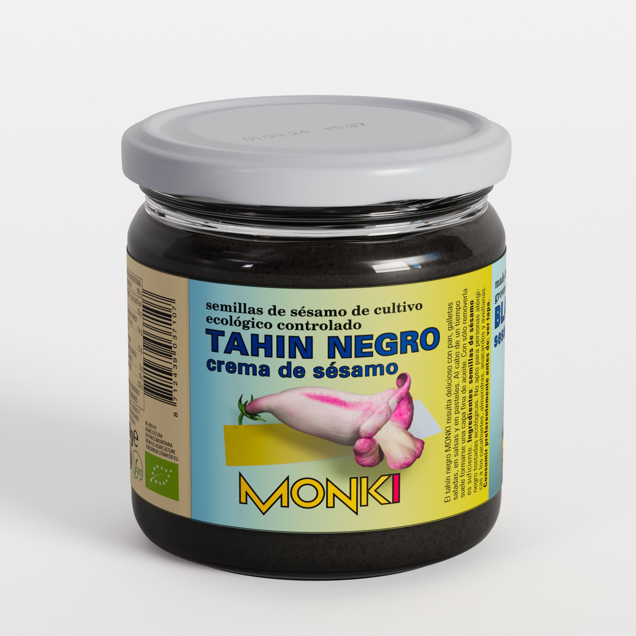 TAHÍN BLACK BIO 330gr-MONKI