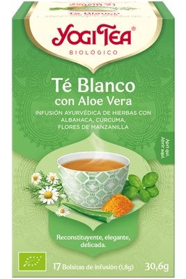 YOGI TEA BLANCO ALOE VERA 17B BIO