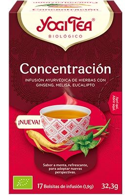 YOGI TEA CONCENTRACIÓN 17B BIO