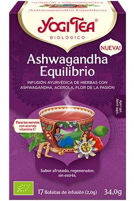 YOGI TEA ASHWAGANDHA EQUILIBRIO 17B BIO