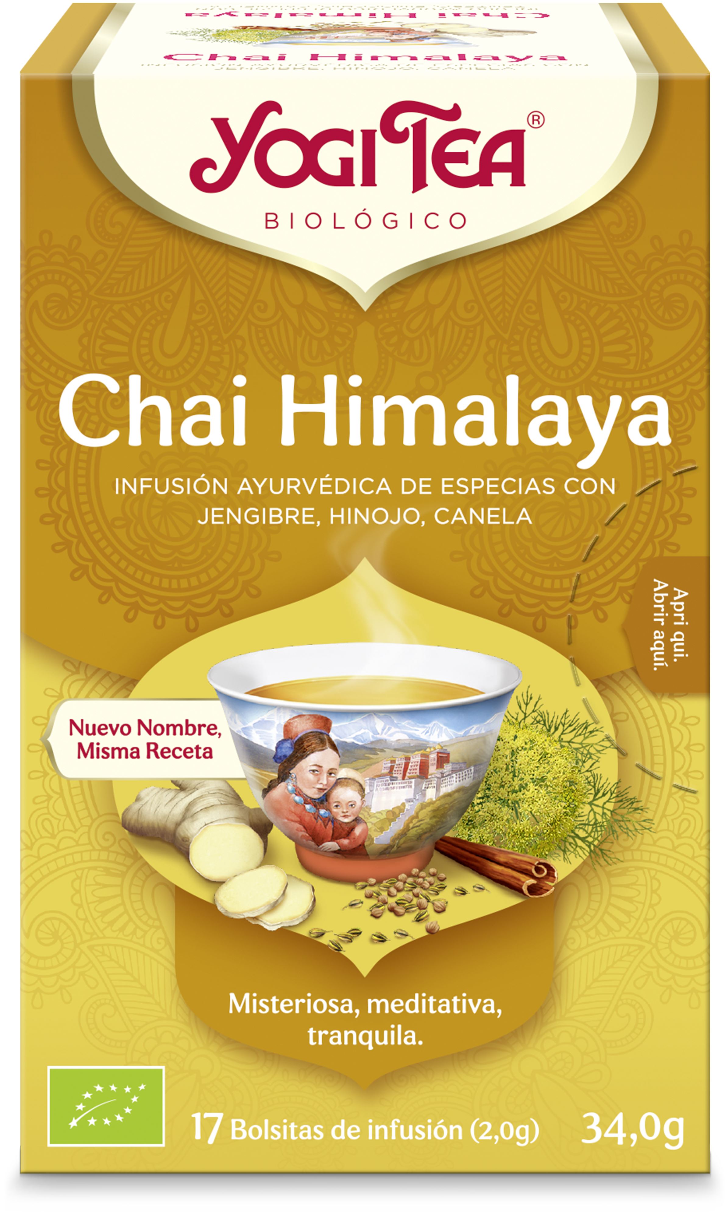 YOGI TEA CHAI HIMALAYA 17B BIO