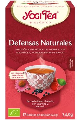 YOGI TEA DEFENSAS NATURALES 17B BIO