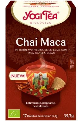 YOGI TEA CHAI MACA 17B BIO