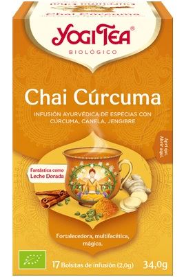 YOGI TEA CHAI CÚRCUMA 17B BIO