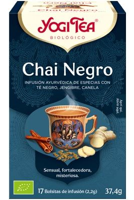 YOGI TEA CHAI NEGRO 17B BIO