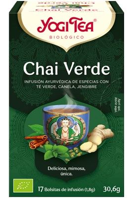 YOGI TEA CHAI VERDE 17B BIO