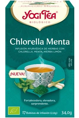 YOGI TEA CHLORELLA MENTA 17B BIO 