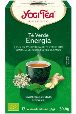 YOGI TEA VERDE ENERGÍA 17B BIO