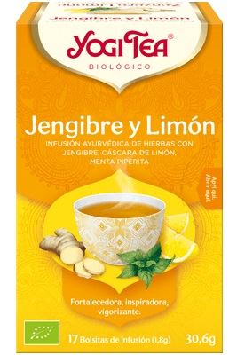 YOGI TEA JENGIBRE LIMÓN 17B BIO