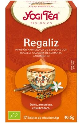 YOGI TEA REGALIZ 17B BIO