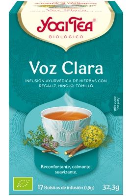 YOGI TEA VOZ CLARA 17B BIO