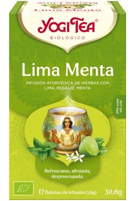 YOGI TEA LIMA MENTA 17B BIO