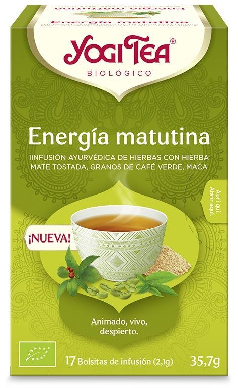 YOGI TEA ENERGÍA MATUTINA 17B BIO