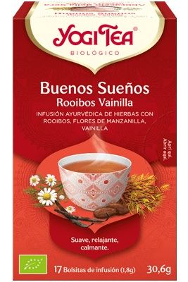 YOGI TEA BUENOS SUEÑOS ROOIBOS 17B BIO