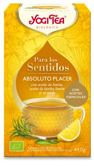 YOGI TEA SENTIDOS ABSOLUTO PLACER 20B BIO