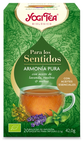 YOGI TEA SENTIDOS ARMONÍA PURA 20B BIO