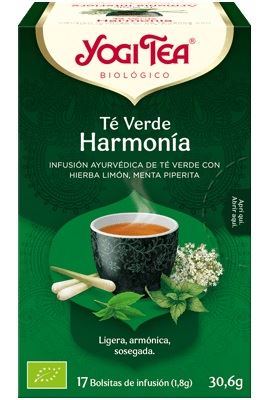 YOGI TEA VERDE HARMONÍA 17B BIO