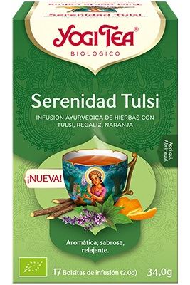 YOGI TEA SERENIDAD TULSI 17B BIO