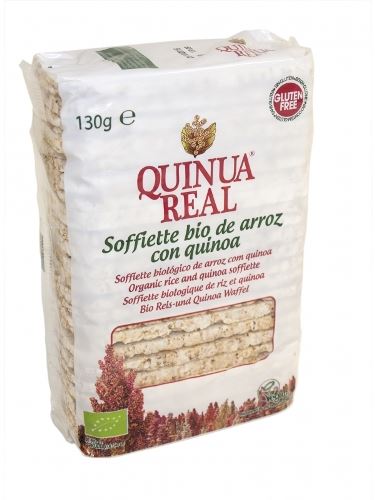 SOFFIETTE DE ARROZ BIO 130gr (U/C 14)-QUINUA REAL 