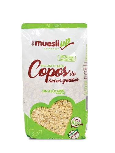 COPOS AVENA GRUESOS S/G BIO 400gr (U/C 6)-MUESLI UP 