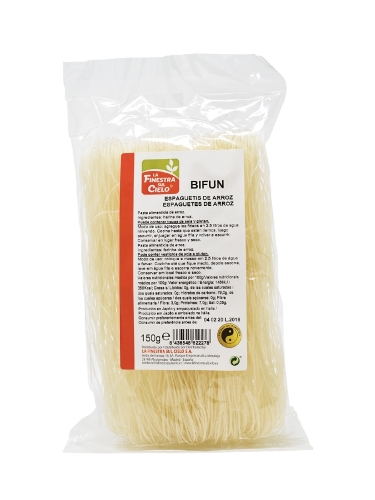 FIDEOS ARROZ BIFUN 150gr (U/C 6)-LA FINESTRA