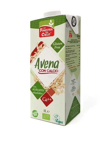 BEBIDA AVENA CALCIO S/A S/G BIO 1L (U/C6)-LA FINESTRA