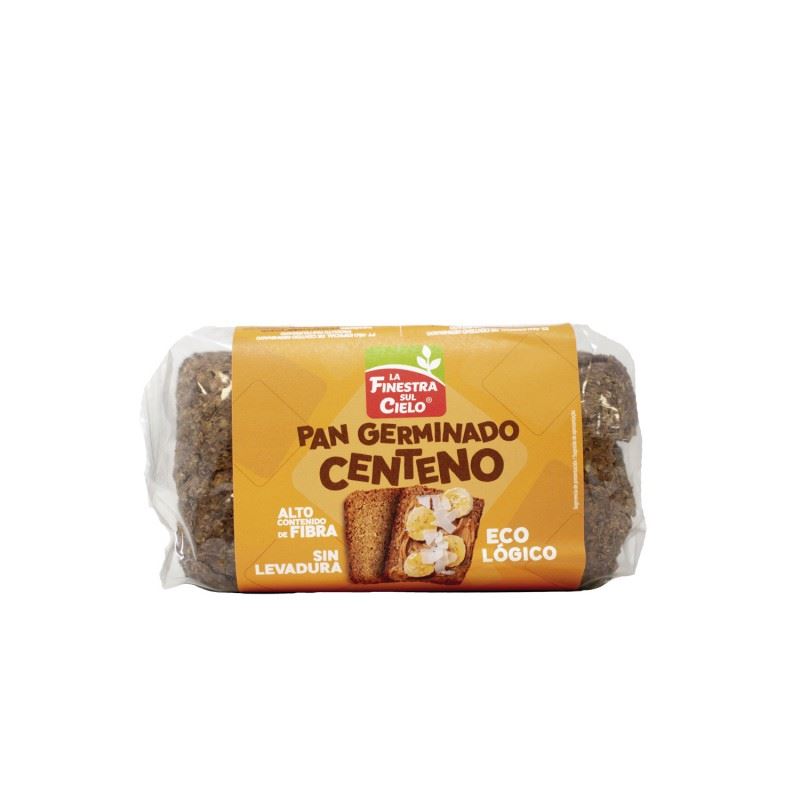 PAN GERMINADO CENTENO BIO 400gr (U/C 8)-LA FINESTRA