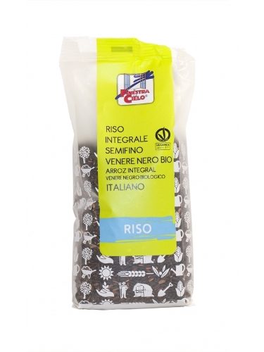 ARROZ NEGRO VENUS INTEGRAL BIO 500gr (U/C 6)-LA FINESTRA