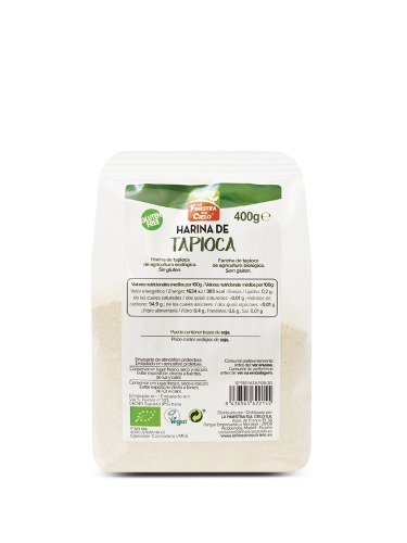 HARINA TAPIOCA BIO 400gr (U/C 8)-LA FINESTRA