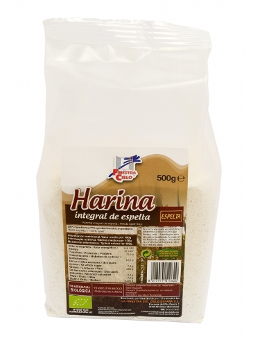 HARINA ESPELTA INTEGRAL BIO 500gr (U/C 6)-LA FINESTRA