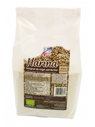 HARINA TRIGO SARRACENO INTEGRAL BIO 500gr (U/C 6)-LA FINESTRA