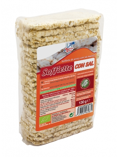 SOFFIETTE ARROZ CON SAL BIO 130gr (U/C 12)-LA FINESTRA