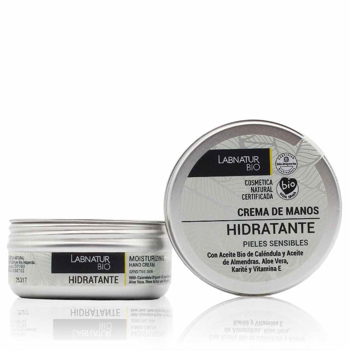 CREMA MANOS HIDRATANTE (pieles sensibles) BIO 50ml-LABNATUR