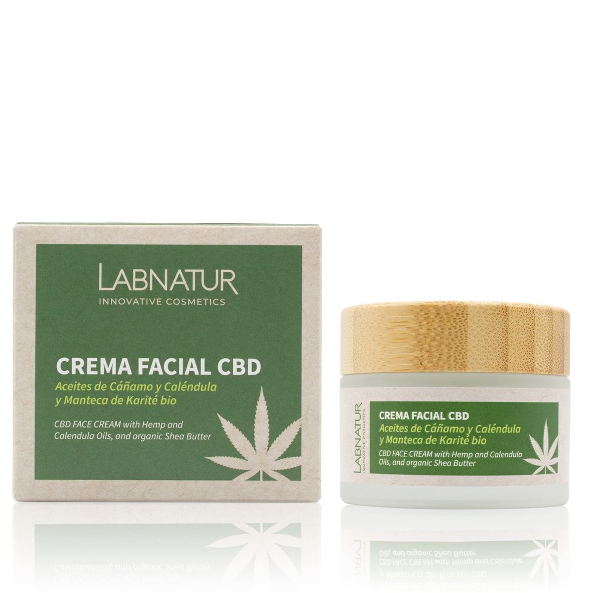 CREMA FACIAL CBD 50ml-LABNATUR
