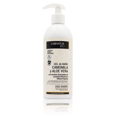 GEL DUCHA CAMOMILA Y ALOE BIO 450ml-LABNATUR