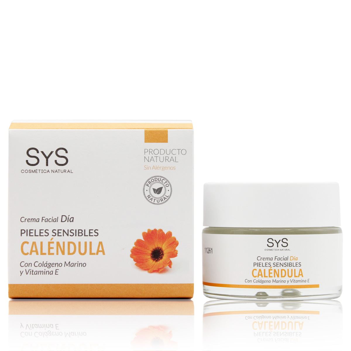 CREMA FACIAL DE DIA CALÉNDULA 50ml-S&S