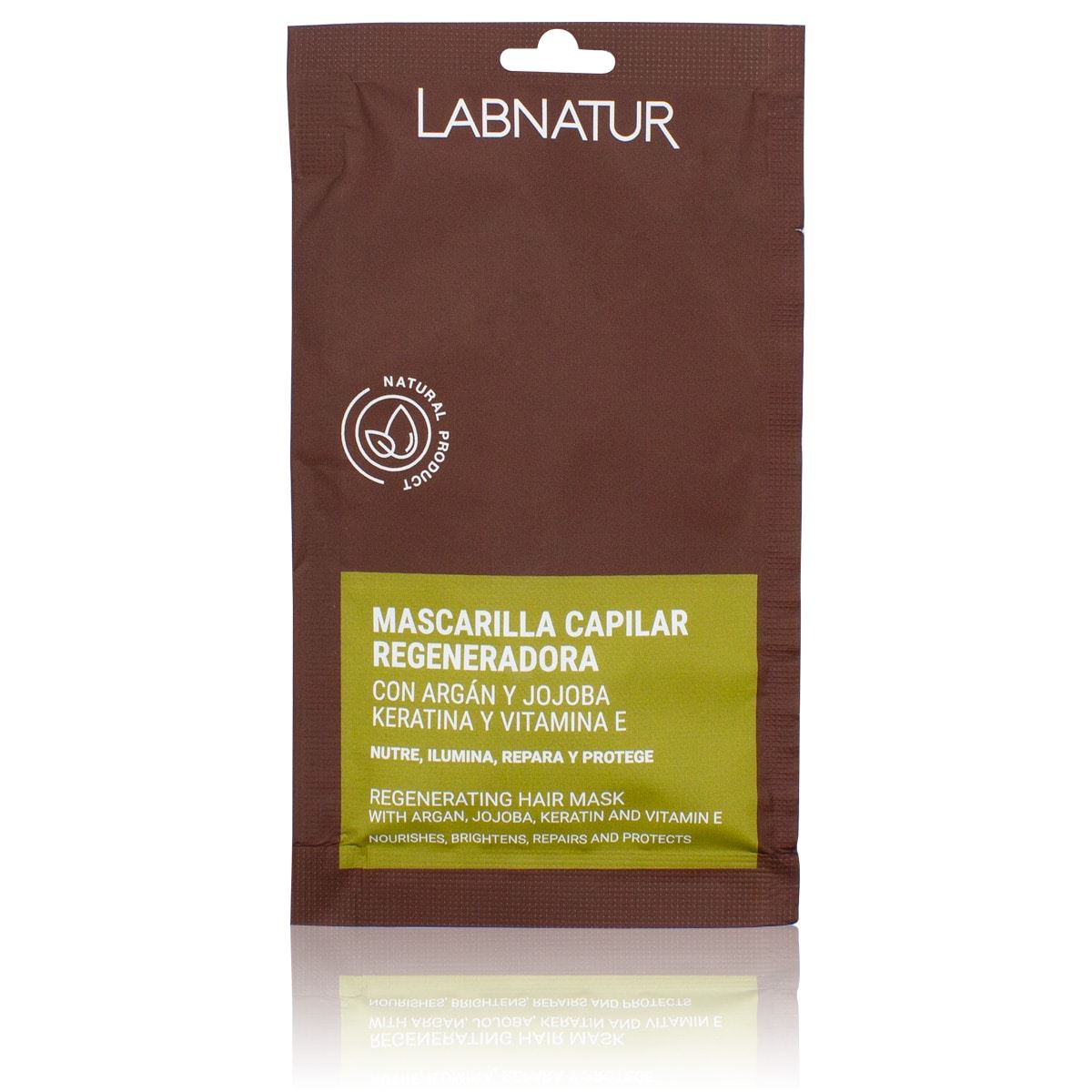 MASCARILLA CAPILAR ARGÁN Y JOJOBA CON KERATINA 20ml-LABNATUR