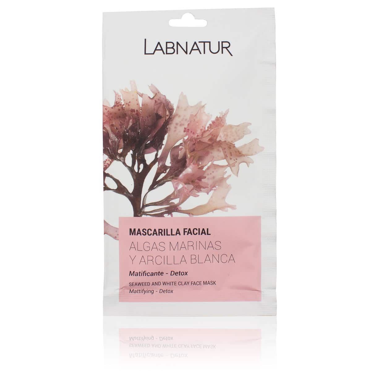 MASCARILLA FACIAL ALGAS MARINAS Y ARCILLA 15ml-LABNATUR 